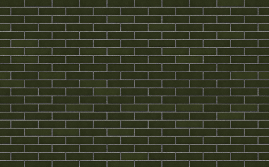Фото Клинкерная плитка под кирпич King Klinker Free Art 25 Green hills, 250*65*10 мм