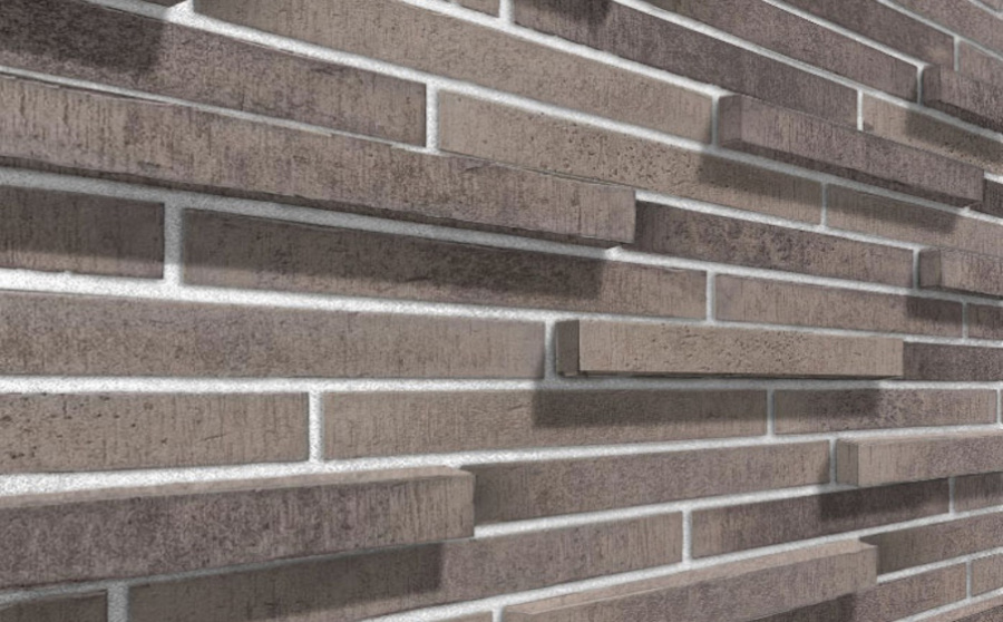 Фото Декоративный кирпич Leonardo Stone Сиэтл 3D 365*50*30 мм 403 mix