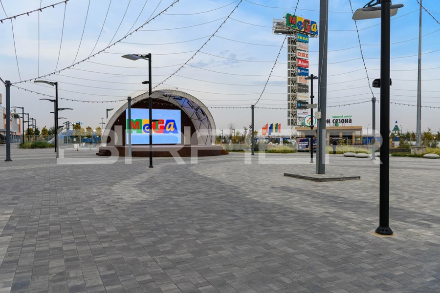 Фото Плитка тротуарная BRAER Старый город Ландхаус Color Mix Туман, толщина 60 мм