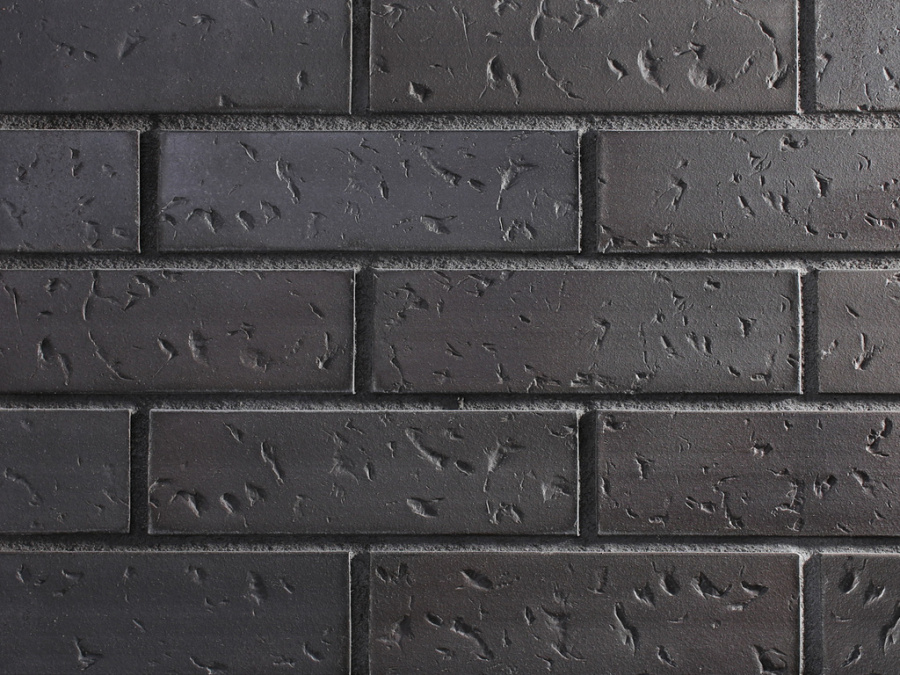 Фото Клинкерная плитка для НФС Terramatic Moon Black AB, 285*85*20 мм