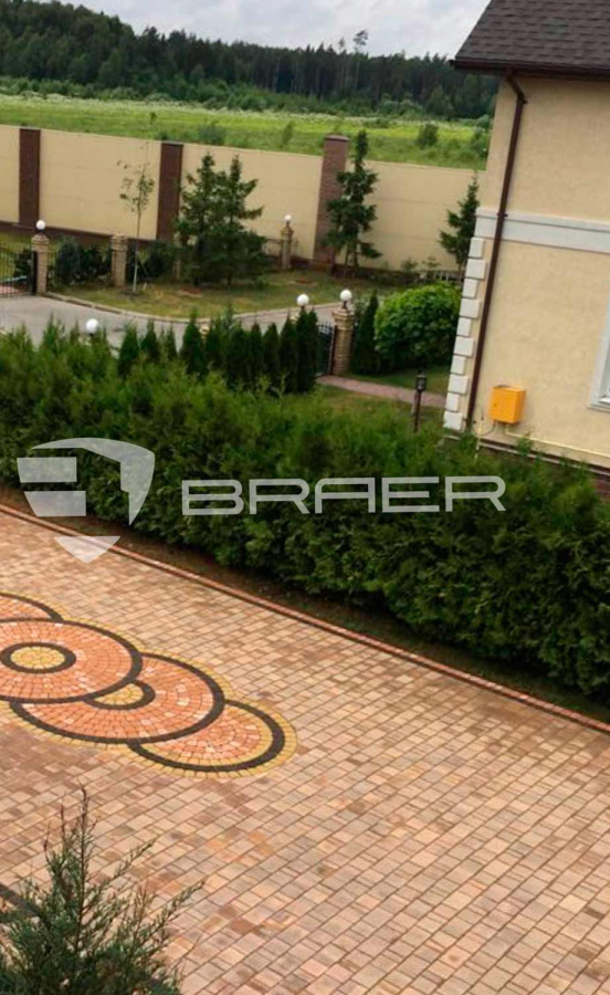 Фото Плитка тротуарная BRAER Старый город Ландхаус Color Mix Прайд, толщина 60 мм