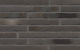 Фото Клинкерная плитка под кирпич Stroeher Riegel 50, 453 silber-schwarz, 490*40*14 мм