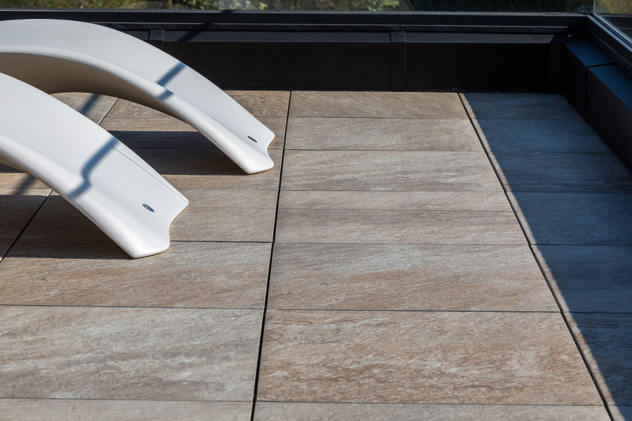 Фото Керамогранит Atlas Concorde Landstone Gold LASTRA, 600*600*20 мм