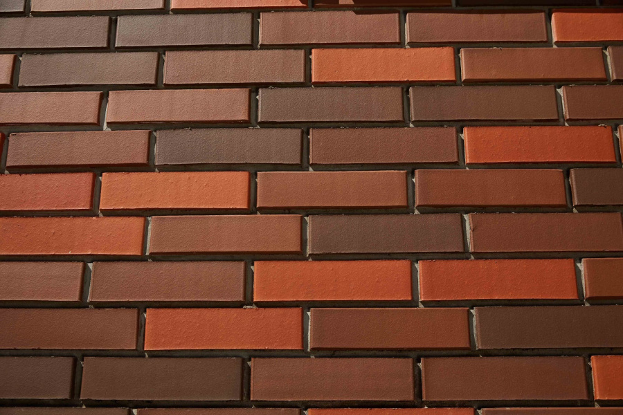 Фото Кирпич клинкерный ЛСР Эдинбург темно-красный гладкий, 250*85*65 мм