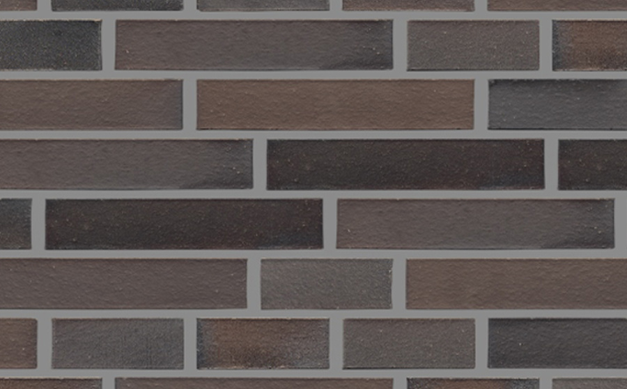 Фото Кирпич клинкерный Westerwaelder Klinker Nr 33A Schwarz-braun, 290*90*40 мм