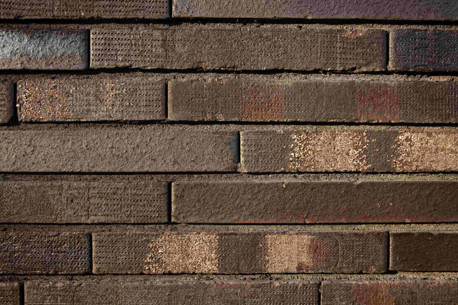 Фото Кирпич клинкерный Muhr 15 Schwarz-bunt Edelglanz гладкий, 240*115*71 мм