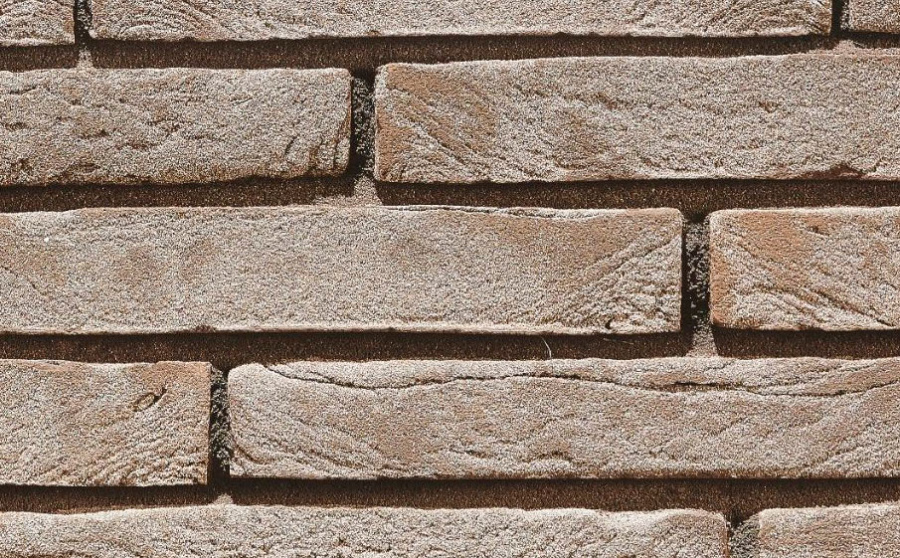 Фото Кирпич облицовочный Terca Tolus Tan Grijs, 238*90*40 мм