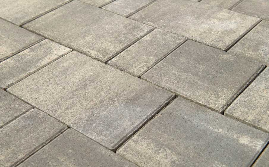 Фото Плитка тротуарная BRAER Старый город Венусбергер Color Mix Туман