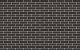 Фото Клинкерная плитка под кирпич King Klinker Dream House 18 Volcanic black RF10 250*65*10 мм