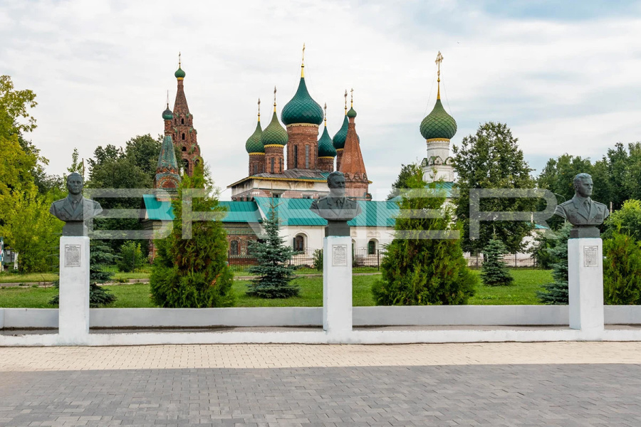 Фото Плитка тротуарная BRAER Старый город Ландхаус Color Mix Туман, толщина 60 мм