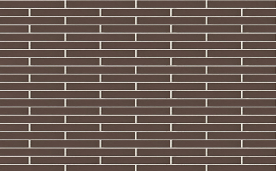 Фото Клинкерная плитка под кирпич King Klinker Dream House 03 Natural brown, 490*52*14 мм