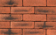 Фото Кирпич облицовочный ручной формовки Terca Westcliffe Weathered Red (65mm WESTCLIFFE RED MULTI), 215*102*65 мм