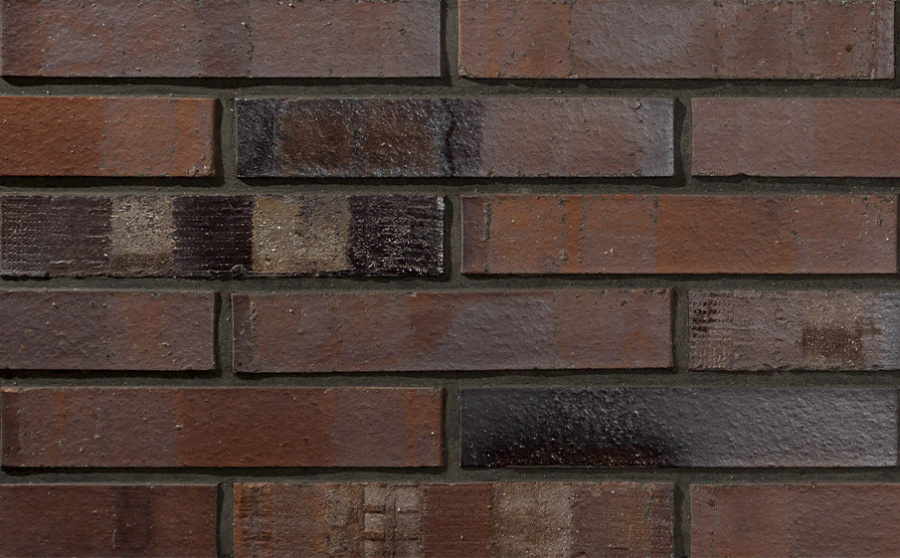 Фото Кирпич клинкерный Westerwaelder Klinker Nr 04S Rotbraun-bunt Spezial, 290*60*52 мм