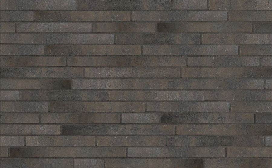Фото Клинкерная плитка под кирпич Terramatic Forta Brown DK, 390*40*14 мм