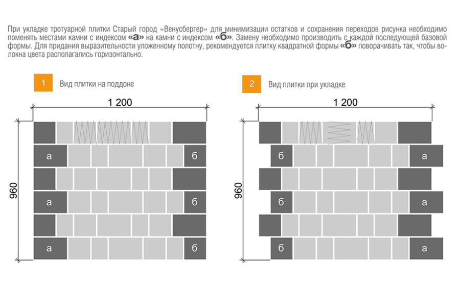 Фото Плитка тротуарная BRAER Старый город Венусбергер Color Mix Туман