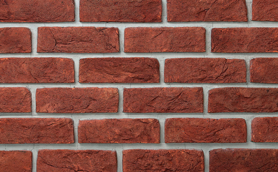 Фото Кирпич ручной формовки Богандинский КЗ Beveren 4343, 210*50*65 мм