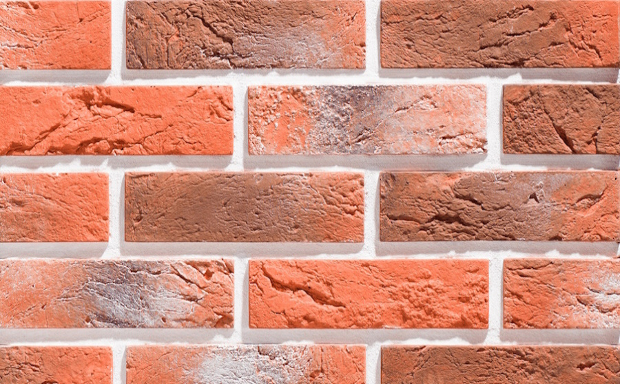 Фото Декоративный кирпич Leonardo Stone Париж-2 480, 185*48*10 мм