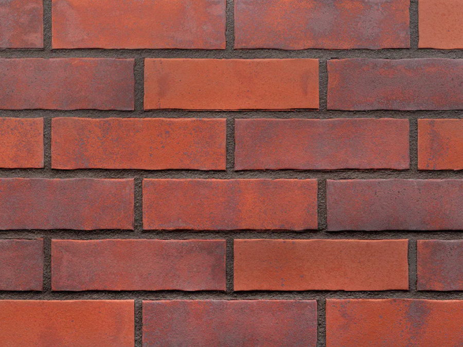 Фото Клинкерная плитка под кирпич King Klinker Old Castle Red square HF39, 240*71*10 мм